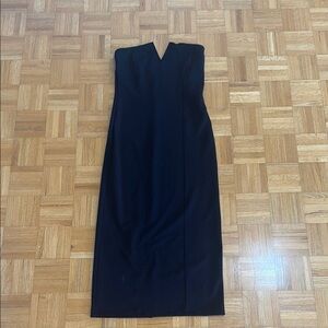 Zara Black Strapless Dress